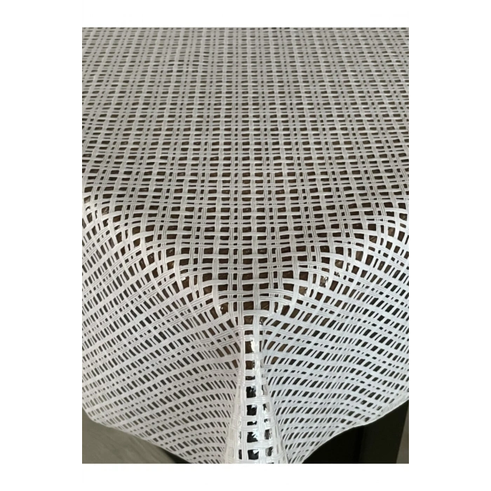 Hasır Desen Lüks Pvc Silinebilir Masa Örtüsü