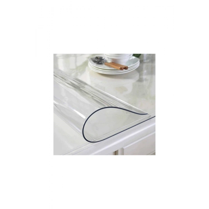 Şeffaf Masa Örtüsü 70cm X 130cm 1.8mm Pvc Masa Örtüsü Koruyucu