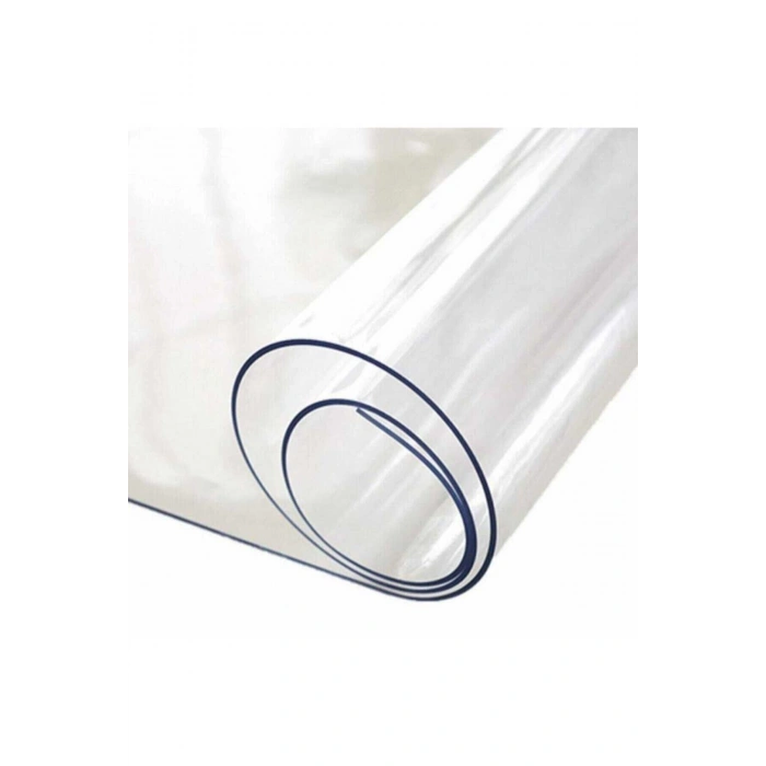 Şeffaf 1,6 mm Kalın Pvc Masa Örtüsü 70x50 cm