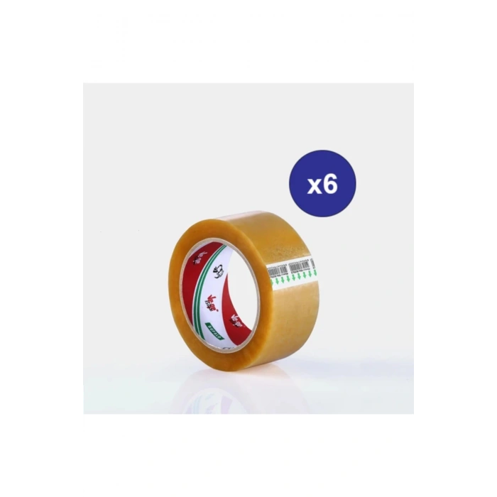 Vege Şeffaf Aslan Koli Bandı 45x40mt. 6lı