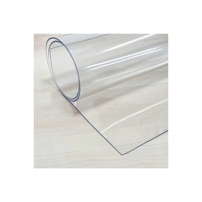 Şeffaf Kalın 1,6mm PVC Masa Örtüsü Kaymaz Koruyucu