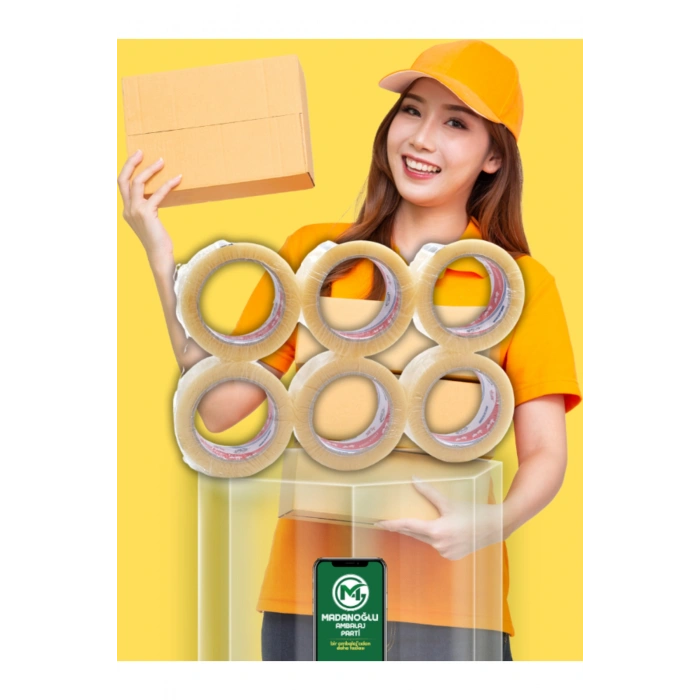 Koli Bandı Fil Gücü Vege 100 mt x 6 Adet