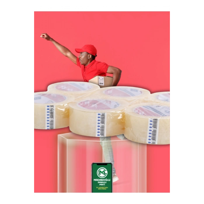 Koli Bandı Fil Gücü Vege 100 mt x 6 Adet