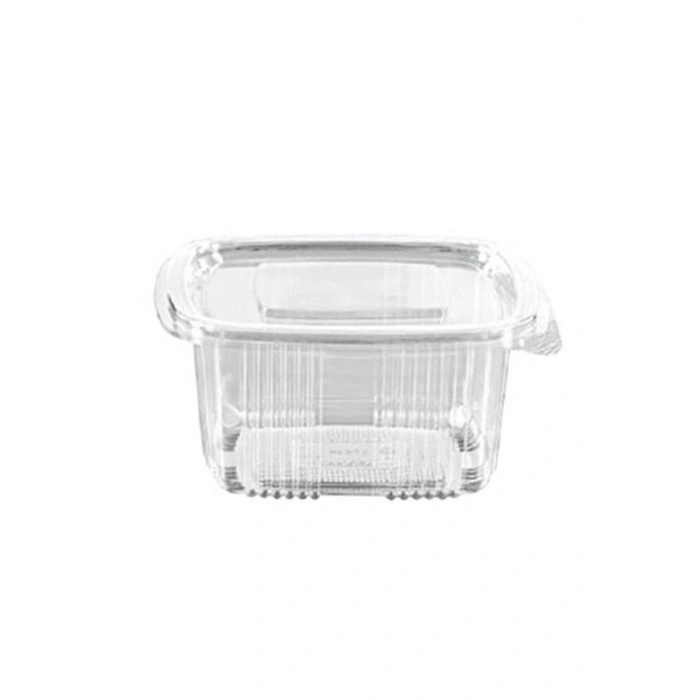 Plastik Sızdırmaz Kap 500 Gr Cc Kullan At Tek Kullanımlık Plastik Kapaklı Kase 100 Adet