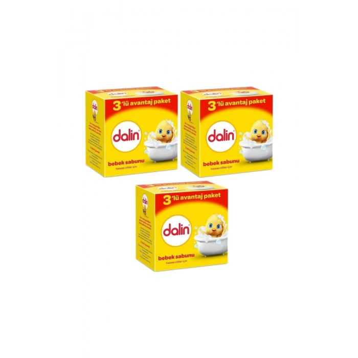 Bebe Sabun 3lü PKT X 3 Adet