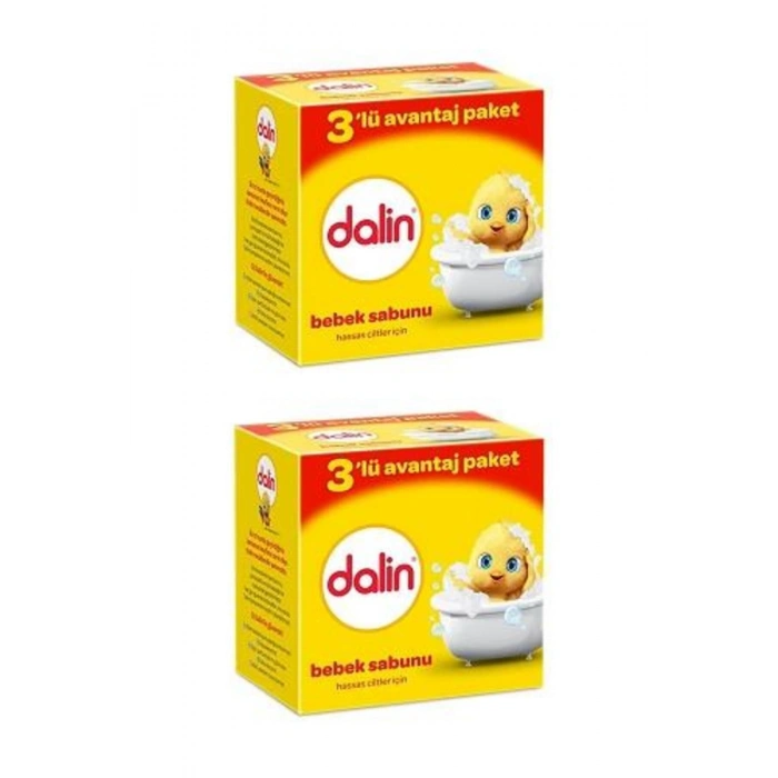 BEBEK SABUNU 100 GR YENİ FORMÜL 6 ADET