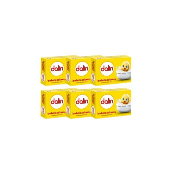 BEBEK SABUNU 100 GR YENİ FORMÜL 6 ADET