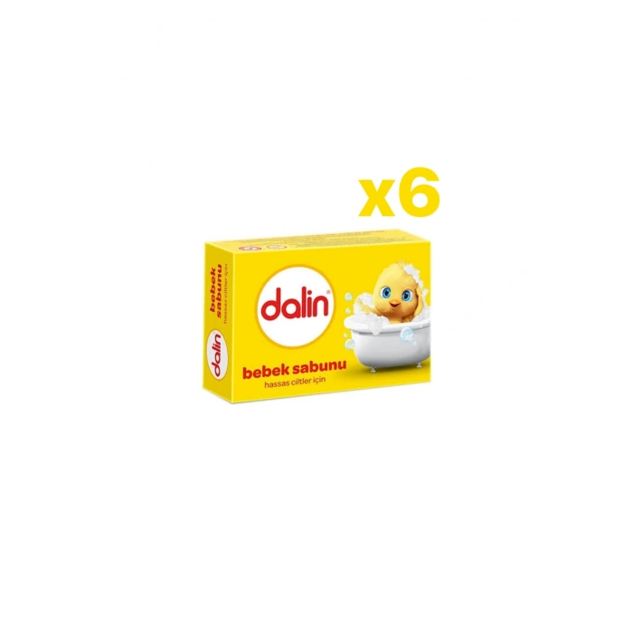 Bebek Sabunu Hasas Ciltler İçin 100gr 6 Adet
