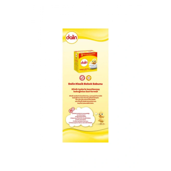 Bebek Sabunu Hasas Ciltler İçin 100gr 6 Adet