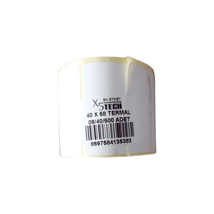 40x58 Termal Barkod Etiketi Terazi Etiketi 500lü