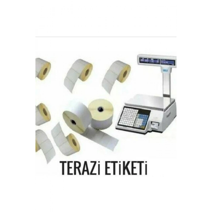 Ku Sursuz Ürün 40x58 Termal Terazi Etiketi 1 Rulo 500 Sarım