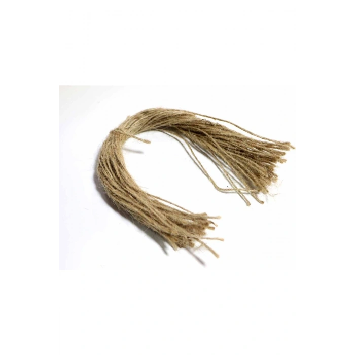 Etiket Bağlama Hasır Ipi Jüt Ip 30 cm 50 Adet