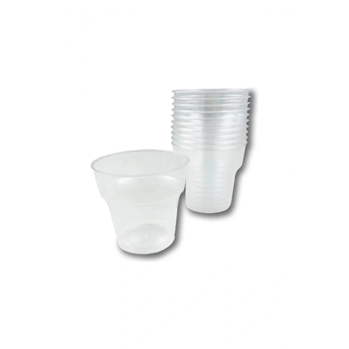 Kristal 500 adet Plastik Bardak 180 cc