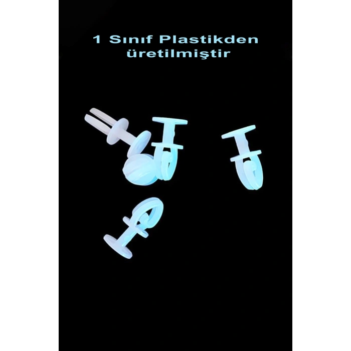 Geçmeli Perde Ve Tül Düğmesi Korniş Halkası(50 Adet) Dikilebilir Özelliğinde