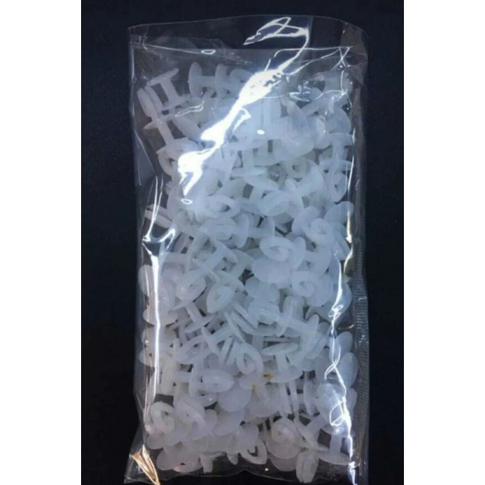 Geçmeli Perde Ve Tül Düğmesi Korniş Halkası(50 Adet) Dikilebilir Özelliğinde