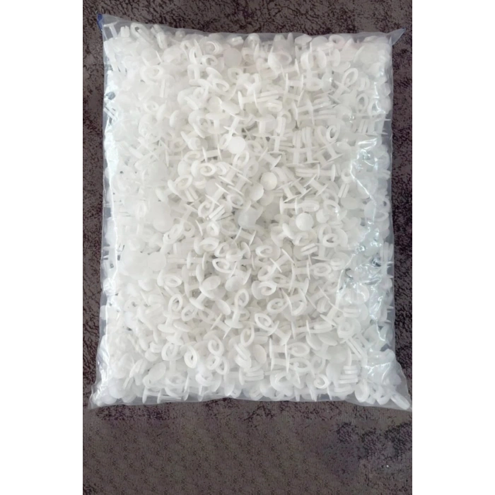 Geçmeli Perde Ve Tül Düğmesi Korniş Halkası(50 Adet) Dikilebilir Özelliğinde