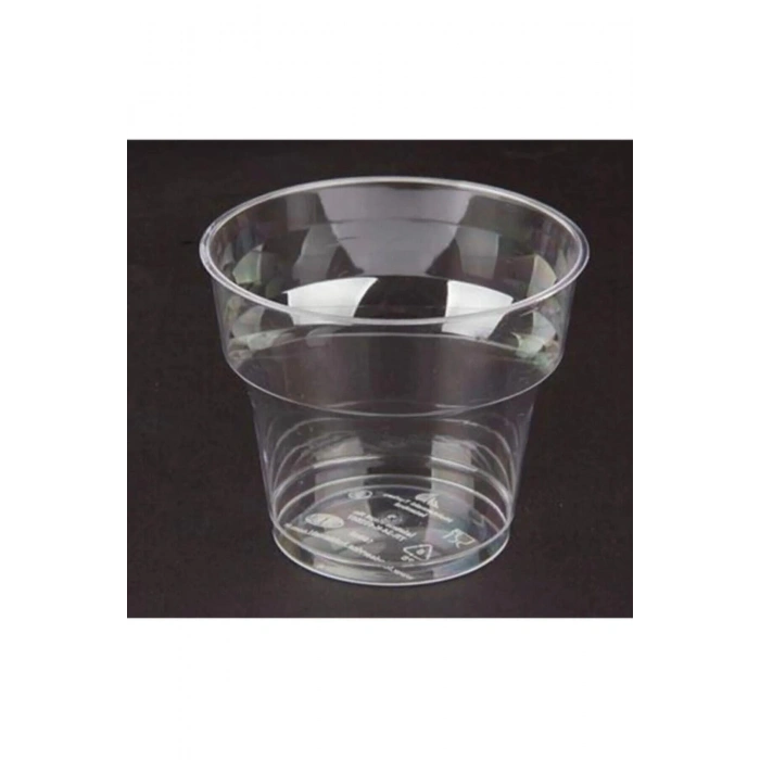 Extra Sert Plastik Şeffaf Kristal Bardak 180cc 100lü