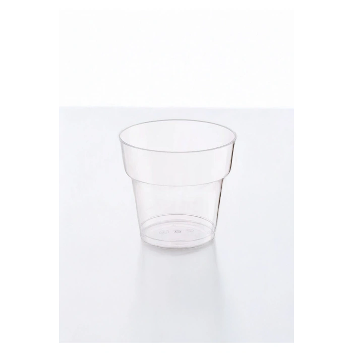 100 Adet Kristal Sert Plastik Şeffaf Pet Bardak 180 CC