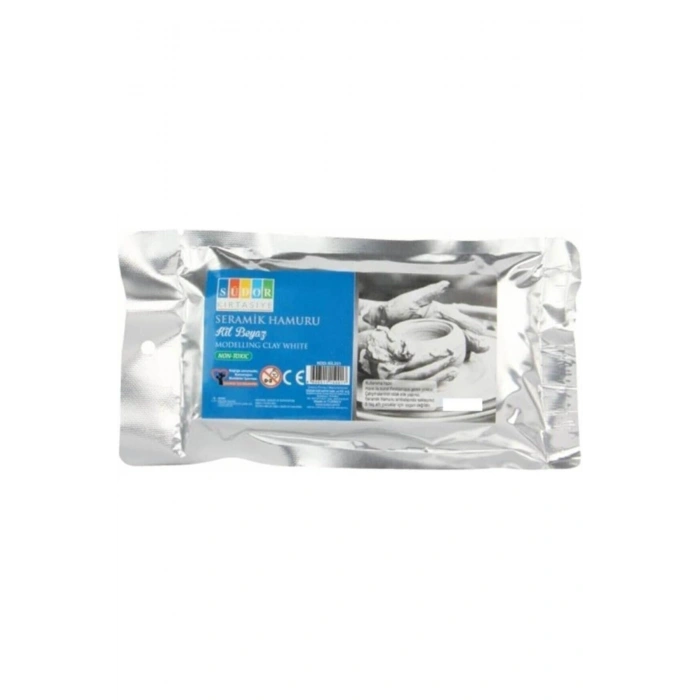 Seramik Kil 500 G Beyaz