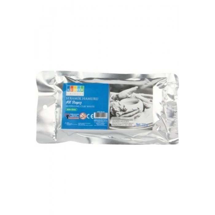 Seramik Model Kil Hamuru 500 gr Beyaz