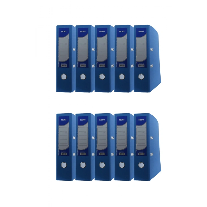 Geniş Plastik Klasör (56411-110) Açık Mavi 10 Lu Paket