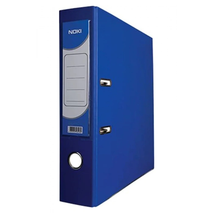 10 Adet Mavi Geniş Plastik Klasör