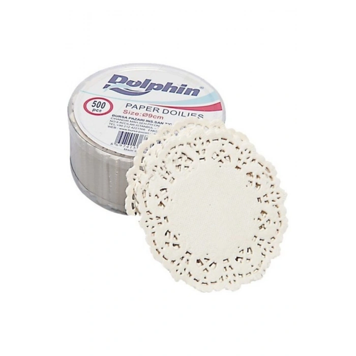 Dantel Kağıt Bardak Altlığı - 9cm - 500lü