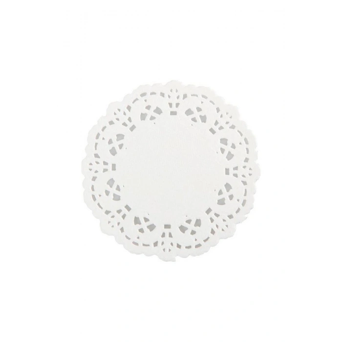 Dantel Görünümlü Kağıt Bardak Altlığı - Çay Bardağı Kağıt Altlığı - 1 Adet 500lü Paket