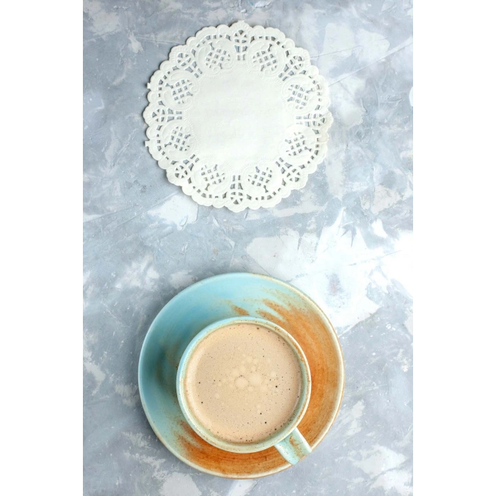 500 Adet Dantel Kağıt-bardak Altlığı 9cm