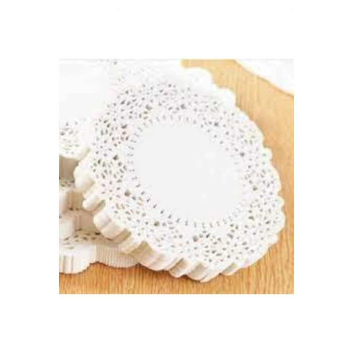 500 Adet Kağıt Bardak Altlığı Dantel