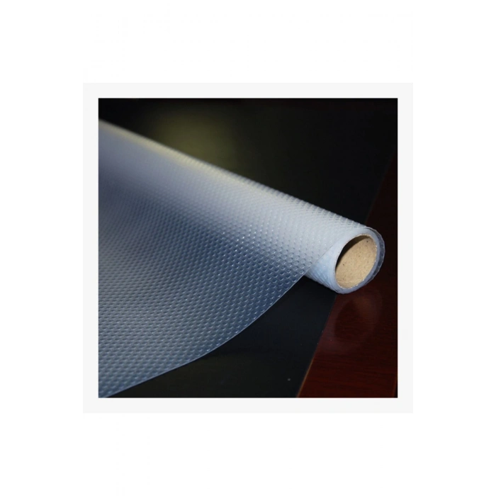 Eva Kaymaz 45 X 300 Cm Şeffaf Dolap Içi Kaydırmaz Raflık Mutfak Raf Örtüsü Dolap Içi Kaydırmaz