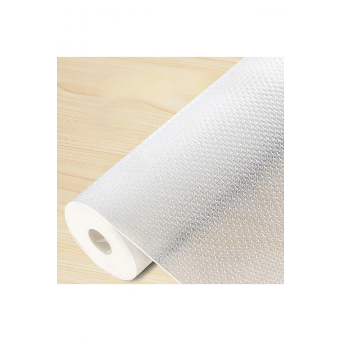 45 Cm X 10 Mt Çok Amaçlı Eva Kaymaz Dolap Içi Çekmece Raf Örtüsü Kaydırmaz Su Geçirmez 10 Metre Rulo