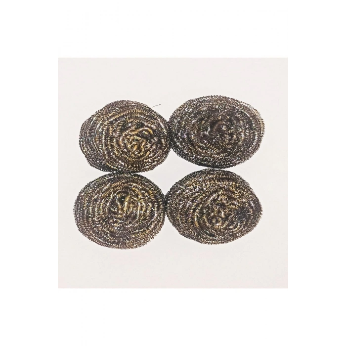 Paslanmaz Çelik Bulaşık Ovma Teli (4 Adet)