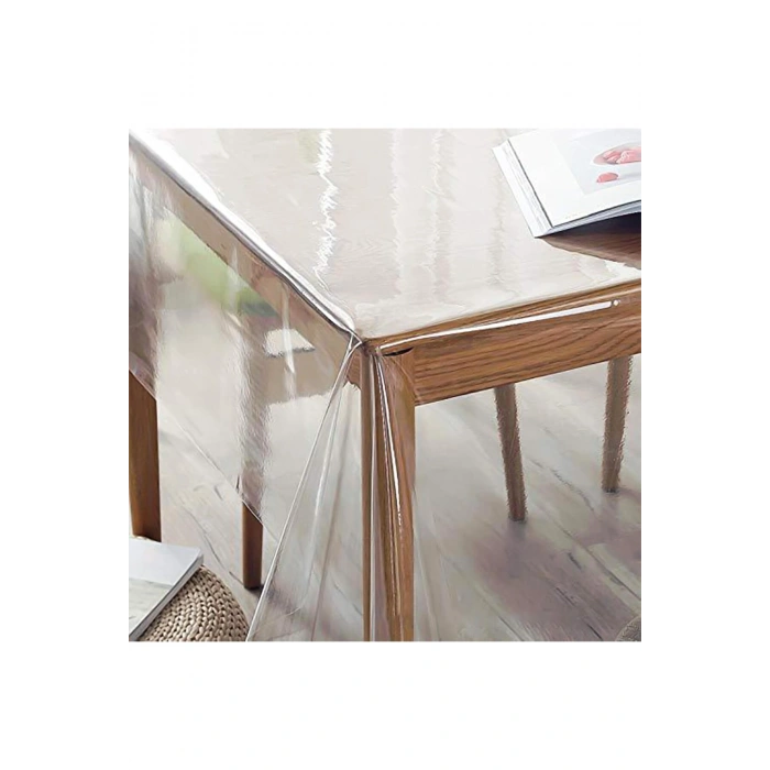 Nice Home Şeffaf Masa Örtüsü Pvc 0,15mm Kalınlık