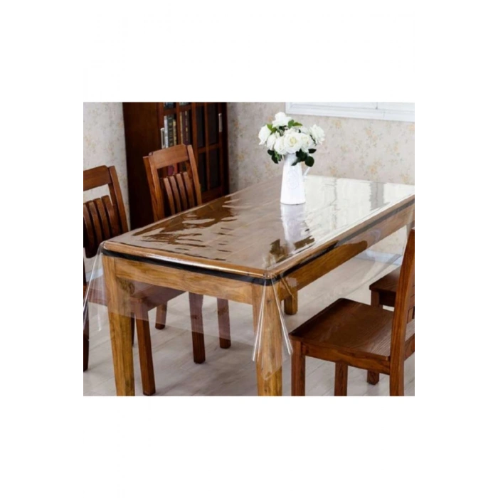 Şeffaf Ince Masa Muşamba Örtüsü 0.20 mm