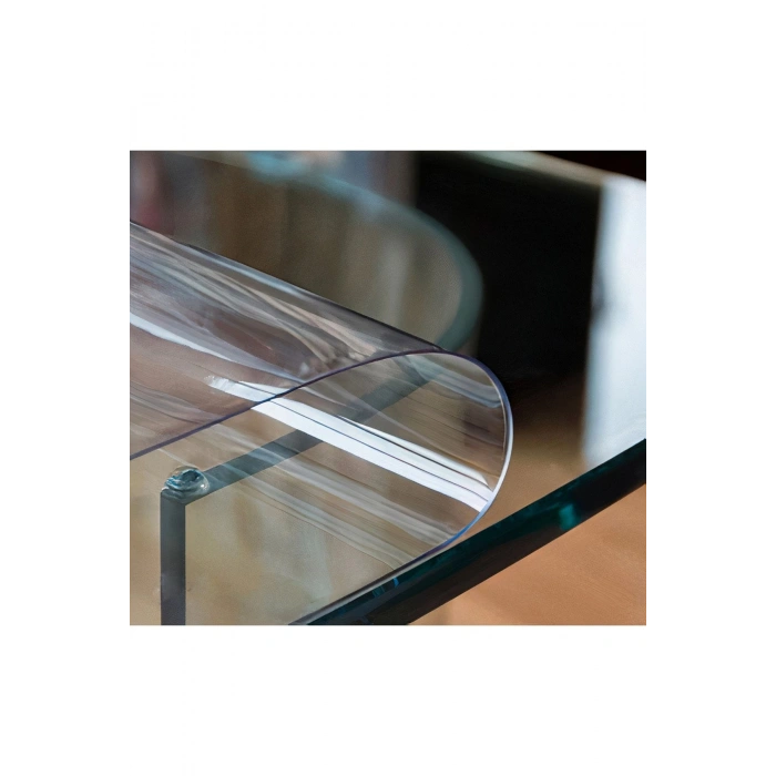 Şeffaf Masa Örtüsü Pvc Şeffaf Kalın Masa Örtüsü 1.4mm Masa Koruyucu