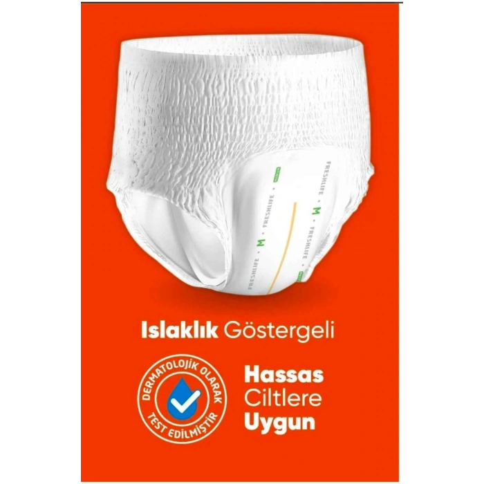 Fresh Life Yetişkin Emici Külot Bez Xl 12 Adet