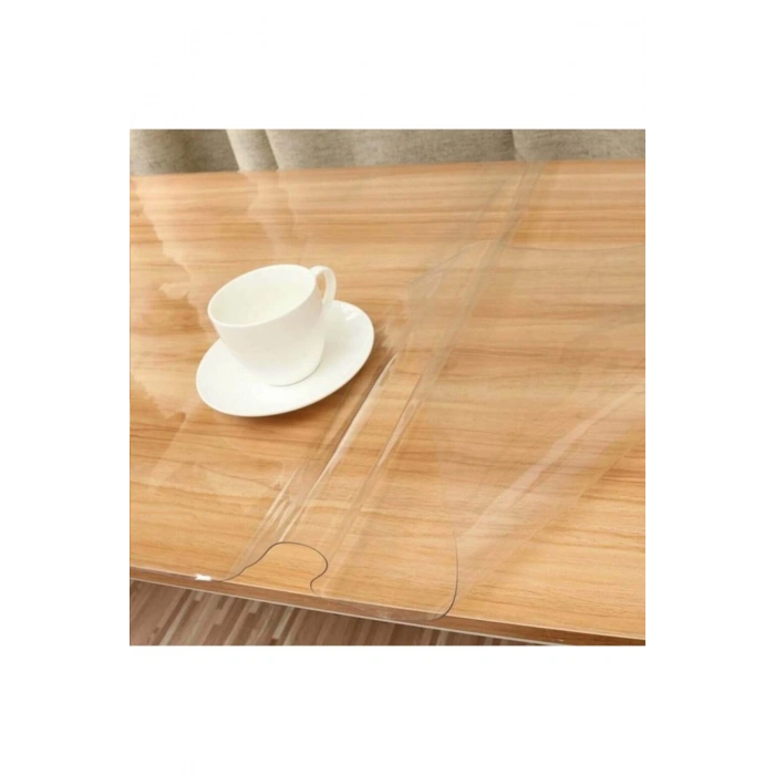 Argezemin Pvc Kalın Kaymaz Masa Örtüsü Koruyucu 1,7mm Kalınlık 90 X 130 Cm