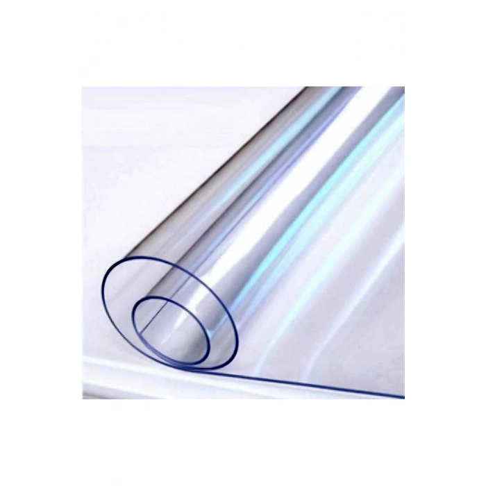1.2 mm KALINLIK 90 cm en Şeffaf  Kalın PVS Masa Koruyucu Mika Masa Örtüsü