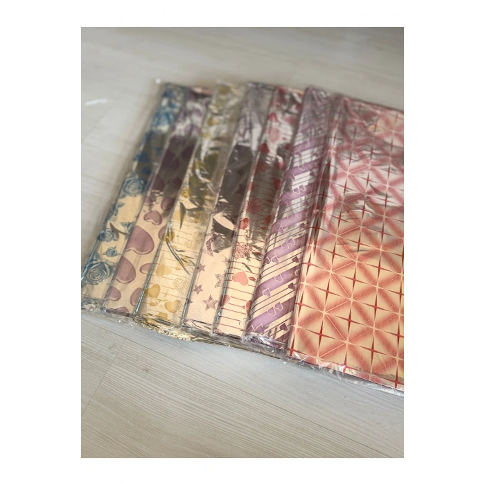 Hediye Paketi Metalize Poşet Kendinden Yapışkanlı Bantlı 35x50 20’lu