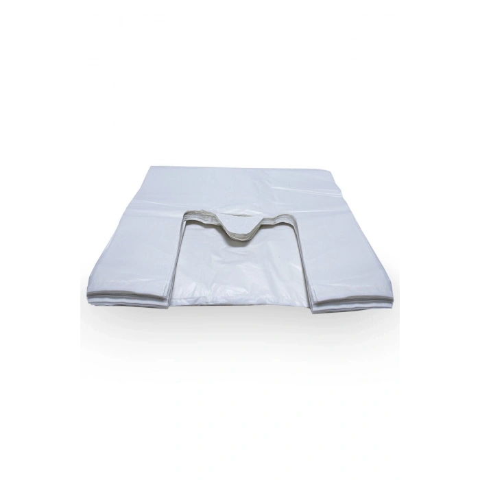 Birinci Sınıf Beyaz Market Pazar Taşıma Poşeti Büyük Boy 30x45 Cm 1 Kg