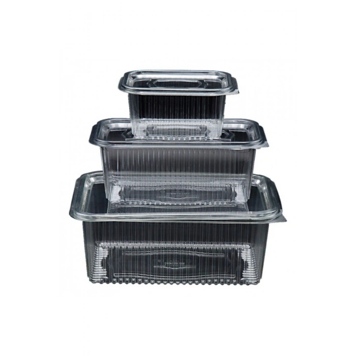 Plastik Sızdırmaz Kap (500 CC) 50 Adet