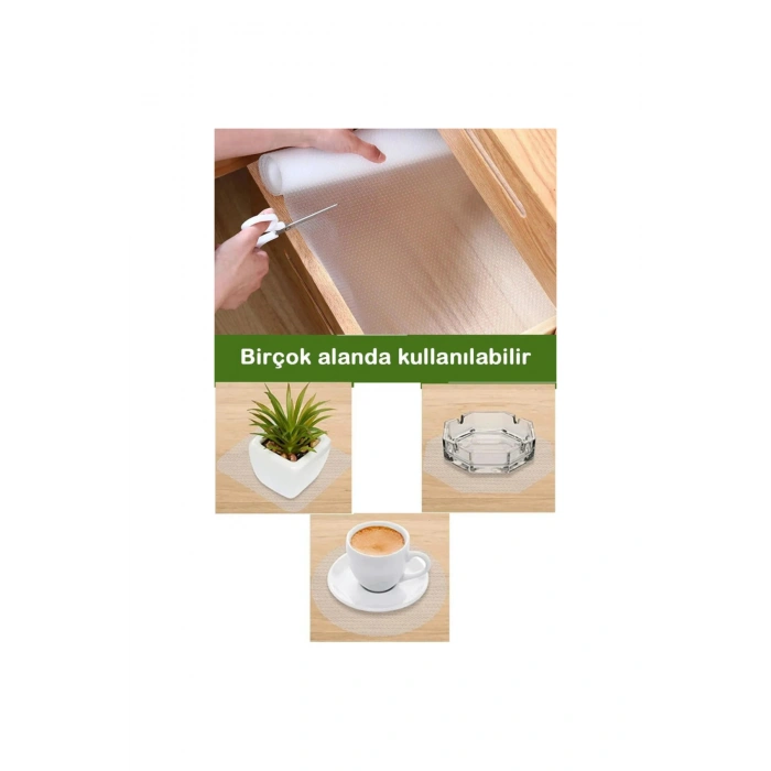 Kaymaz Kaydırmaz Tabak Altı Örtüsü - Eva Malzeme - 10 Metre x 45 cm