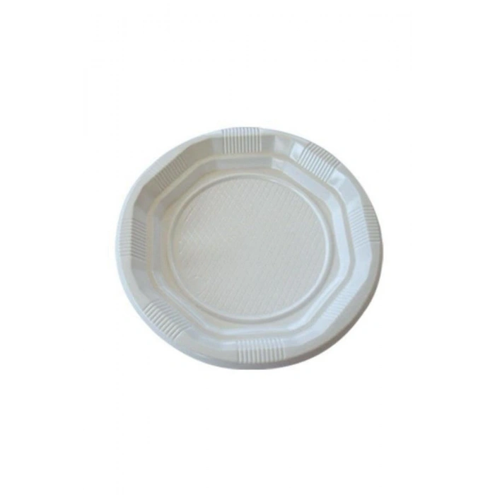 Eco Plastik Tabak Orta 17 Cm. 100 Lü