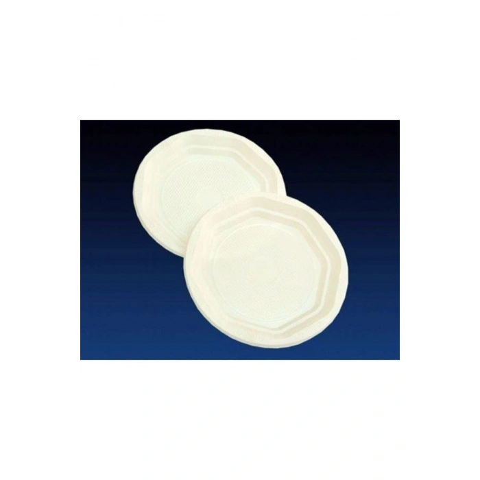 17 Cm Plastik Tabak - 100 Adet