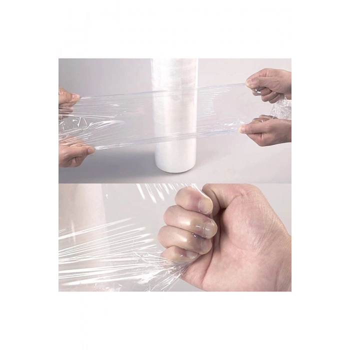 6Lı Palet Streci 2000 Gram 300 metre X 50cm Endüstriyel Palet Streç Film Paketleme Taşınma Streci