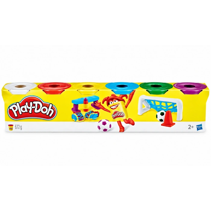 PlayDoh 6’lı Oyun Hamuru Seti 672 g – 6 Renk