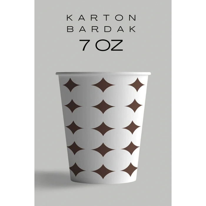 7 Oz Karton Bardak 50 Adet