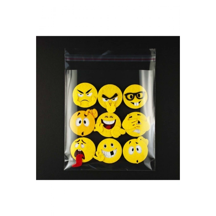 7x15 Opp Jelatin Bantlı Yapışkanlı Naylon Poşet 100 Adet