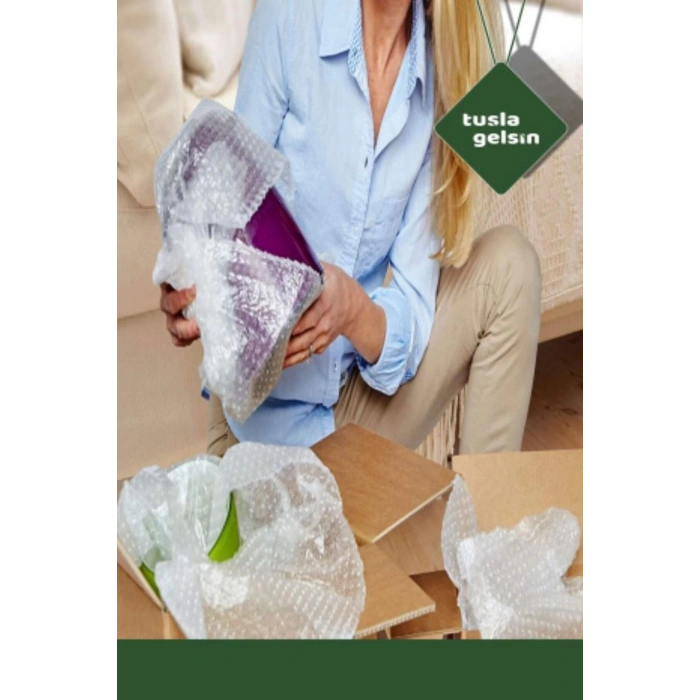 A Kalite Balonlu Eşya Koruma Naylon Patpat 100cmx 50 M Pat Pat - Ambalaj Pıtpıt 50 m2 30gr - 100 x 5